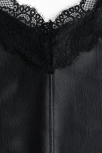 Lace-Trimmed Camisole Top