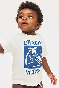 Printed Cotton T-Shirt