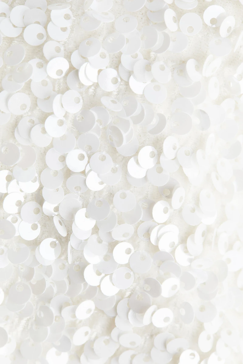 Veste à sequins avec détail nouer