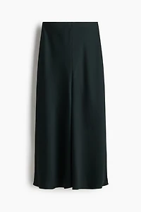 Jupe maxi en satin