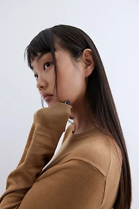 Fine-Knit Sweater