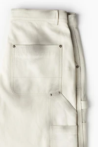 Leather Workwear Pants
