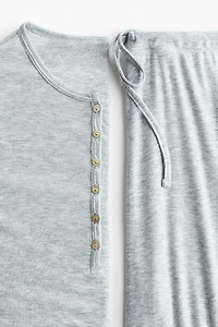 Pyjama en viscose mélangée