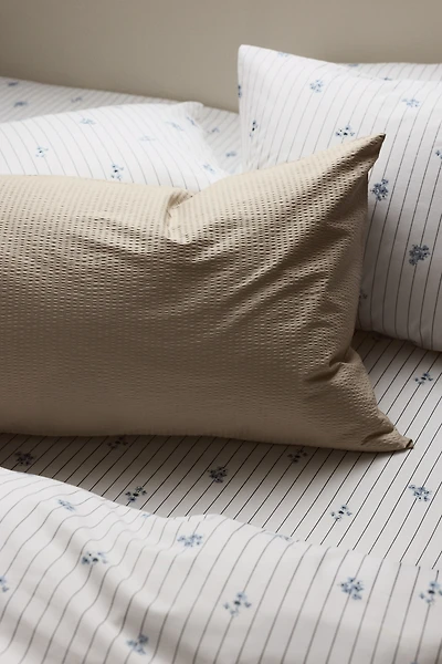 Cotton Seersucker Pillowcase