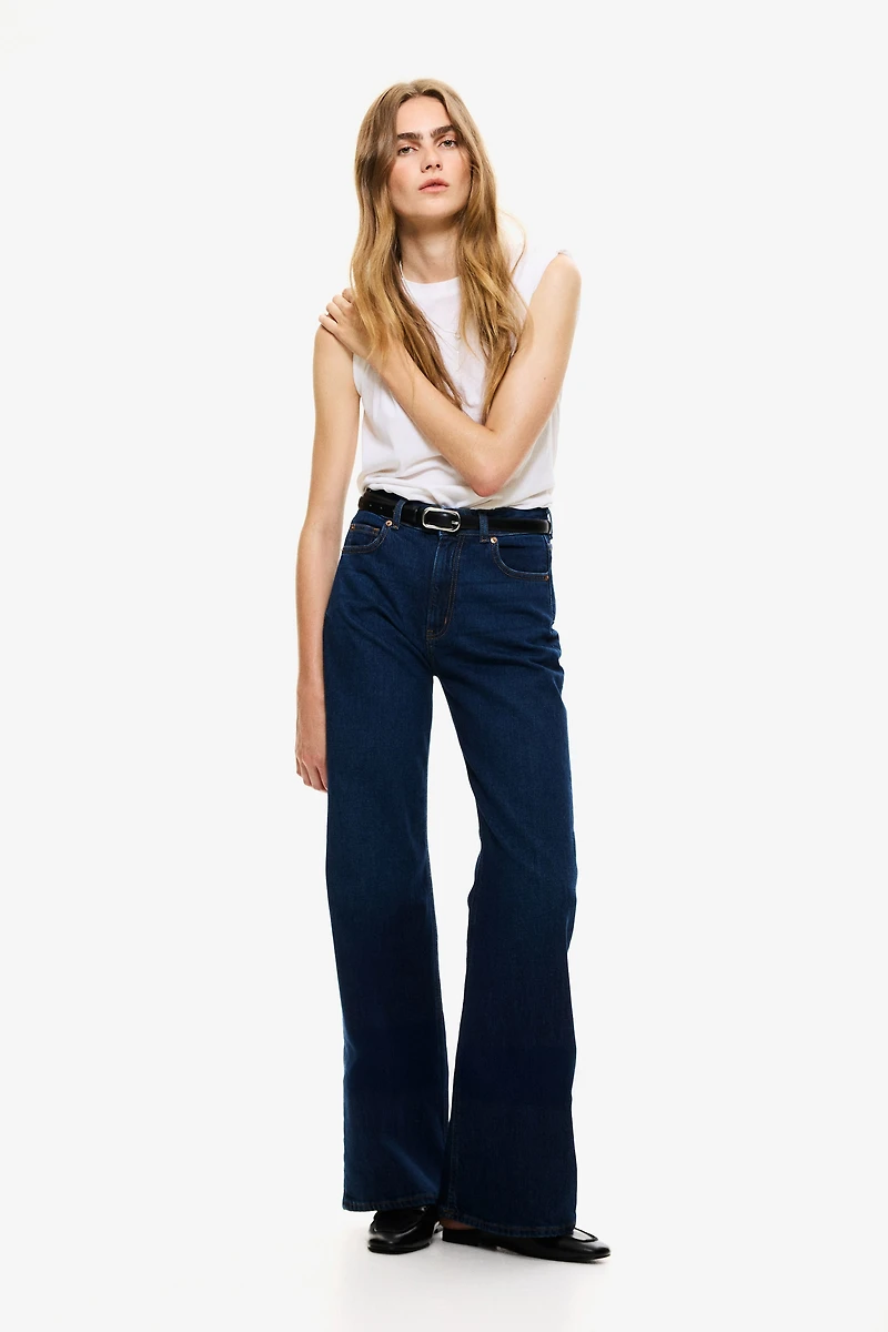 Harper High Rise Wide Leg Jeans