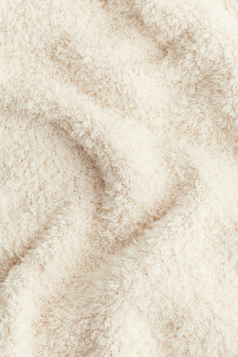 Robe en tricot duveteux