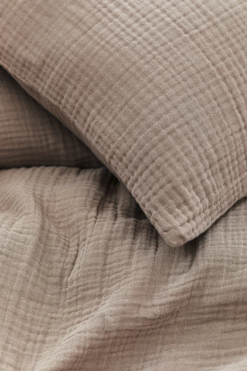 Muslin King/Queen Duvet Cover Set