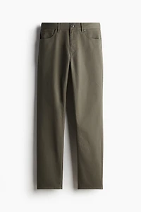 Slim Fit Cotton Twill Pants