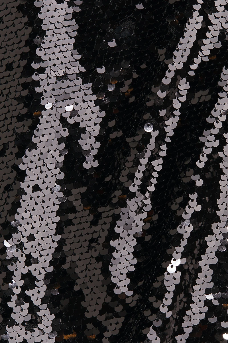 Jupe midi à sequins