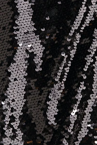 Jupe midi à sequins