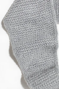 Garter-Stitched Scarf
