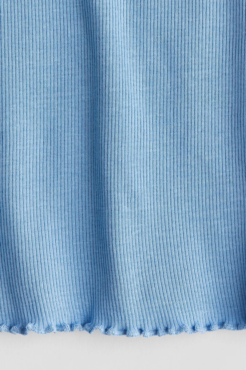 Long-sleeved Jersey Top
