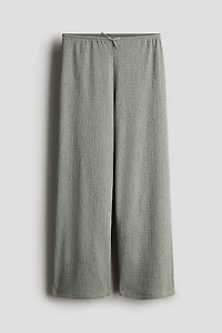 Textured Jersey Pants
