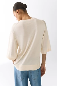 Fine-Knit Top
