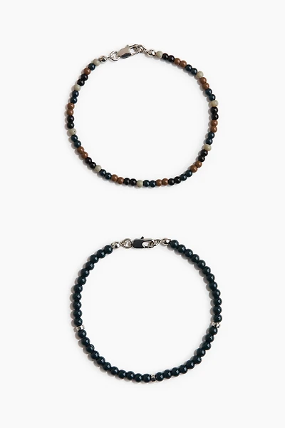 2-Pack Beaded Bracelets