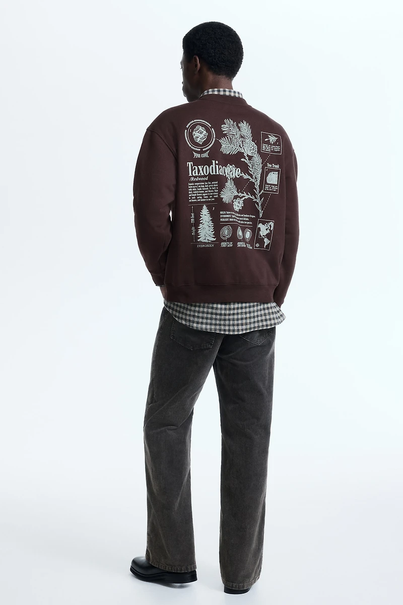 Chandail imprimé Coupe Flottante