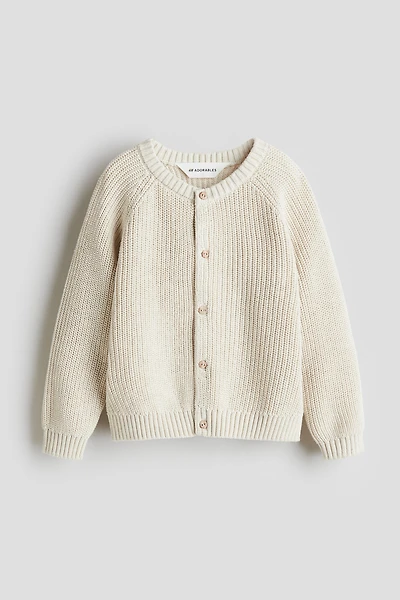 Cotton Knit Cardigan