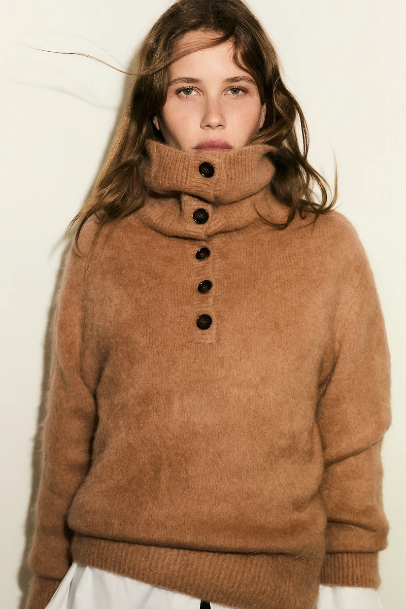 Mohair-Blend Sweater