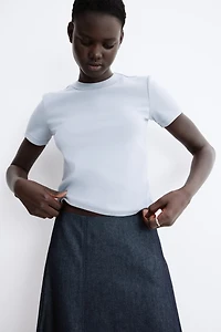 Fitted Cotton T-Shirt