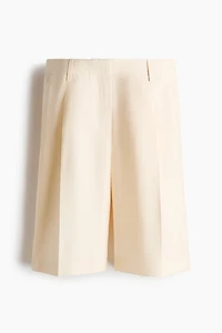 Lyocell-Blend Bermuda Shorts