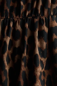 Short-Sleeved Shirt Dress