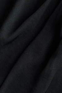 Tie-Detail Boat-Neck Dress