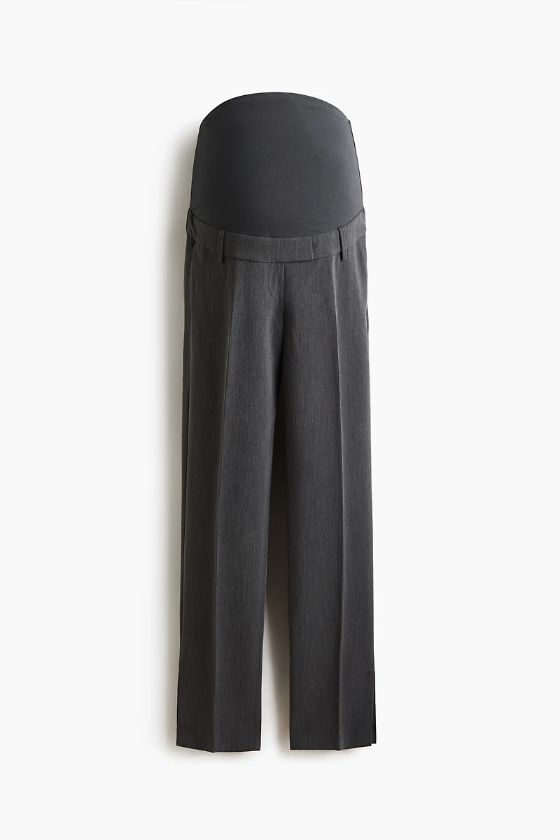 MAMA Slit-Hem Pants