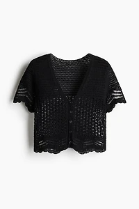 Crochet-Look Beach Top