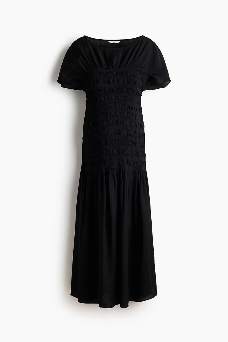 MAMA Smocked-Detail Dress