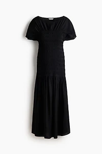 MAMA Smocked-Detail Dress