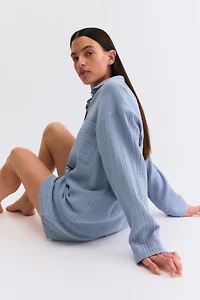 MAMA Before & After Muslin Pajamas