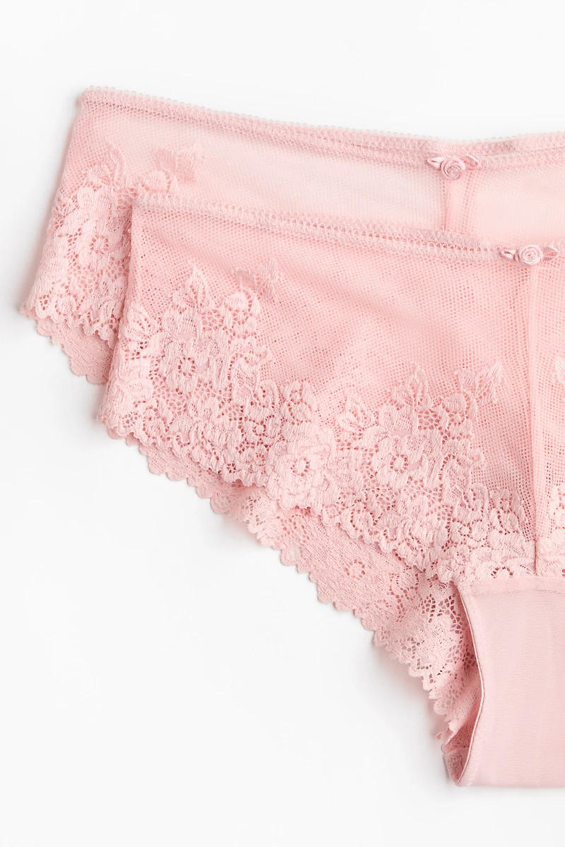 2-Pack Lace Hipster Briefs