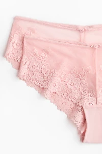 2-Pack Lace Hipster Briefs