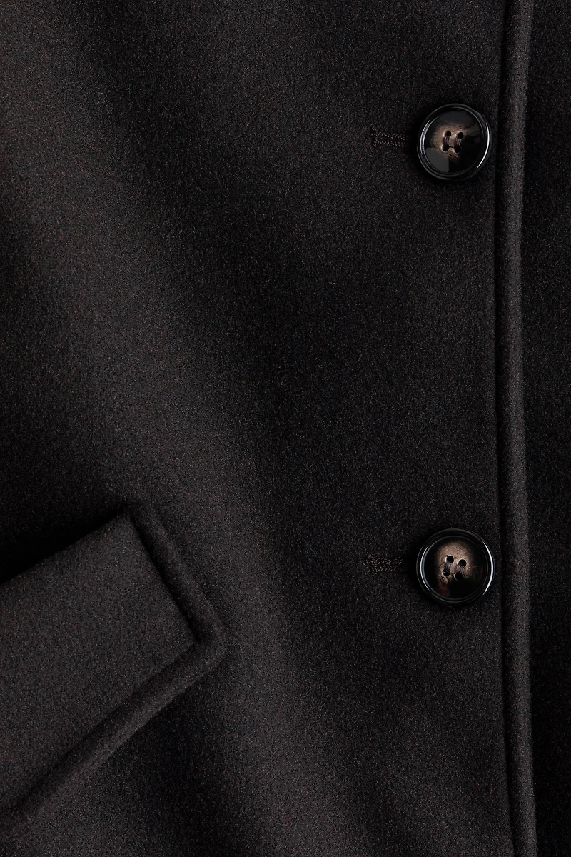 Short Funnel-Collar Jacket