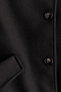 Short Funnel-Collar Jacket