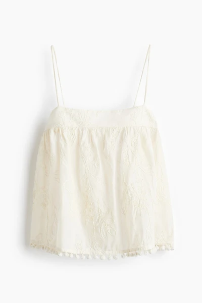 Embroidered Camisole Top