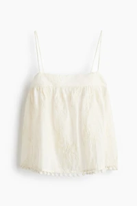 Embroidered Camisole Top