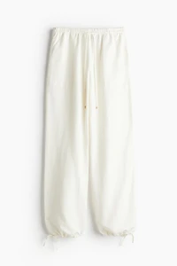 Linen-blend Pull-on Pants
