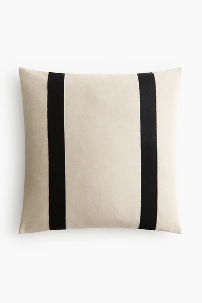 Linen-Blend Cushion Cover