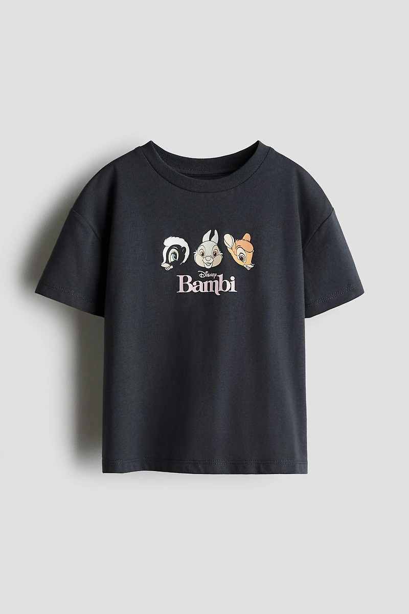 Printed Cotton T-Shirt