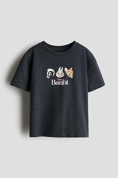 Printed Cotton T-Shirt