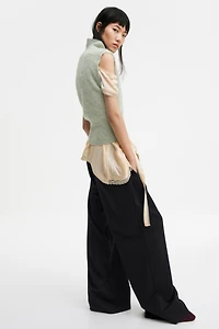 Alpaca-Blend Sweater Vest