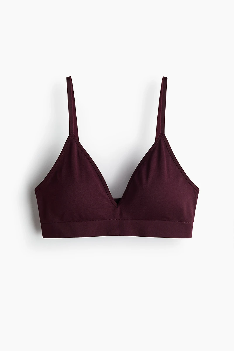 Seamless Padded Soft-cup Bra