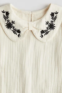 Robe en mousseline de coton