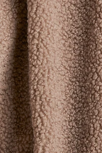 Half-Zip Teddy Fleece Jacket