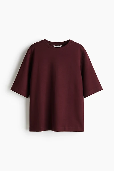 Boxy Interlock T-Shirt