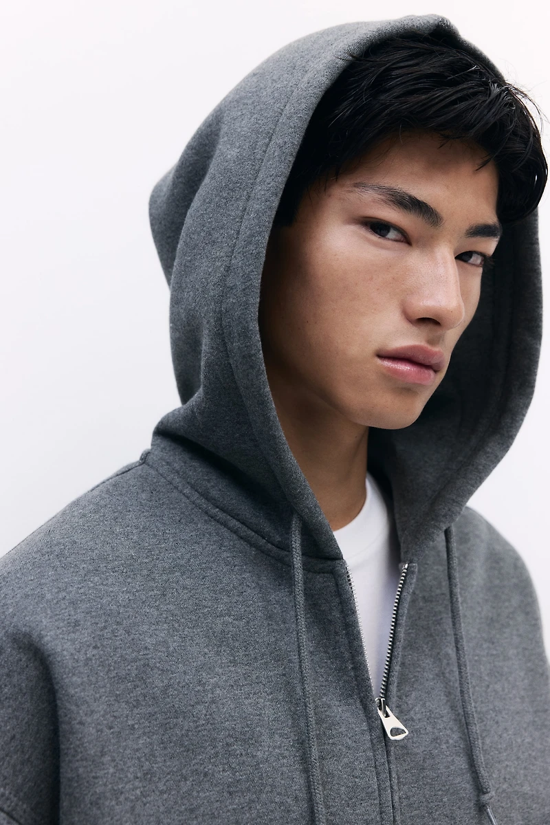 Kangourou couple ample avec fermeture éclair