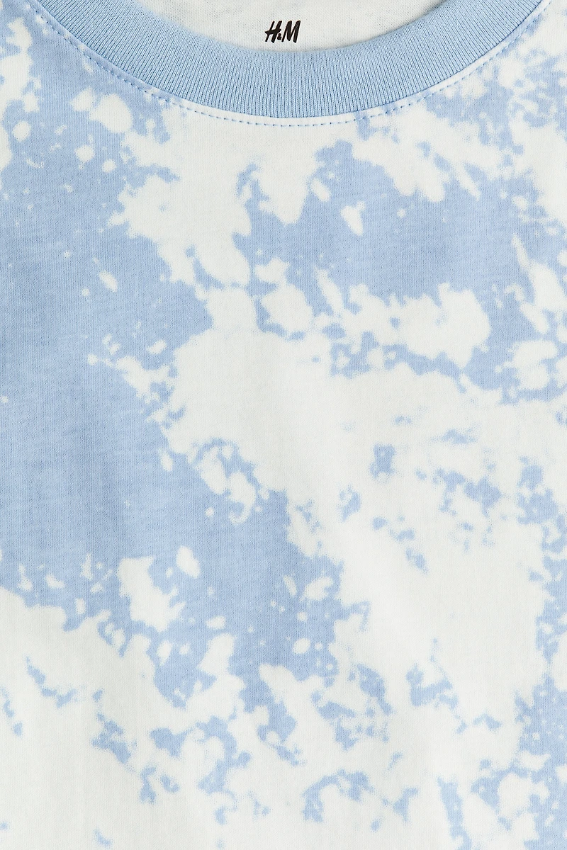 Printed cotton T-shirt