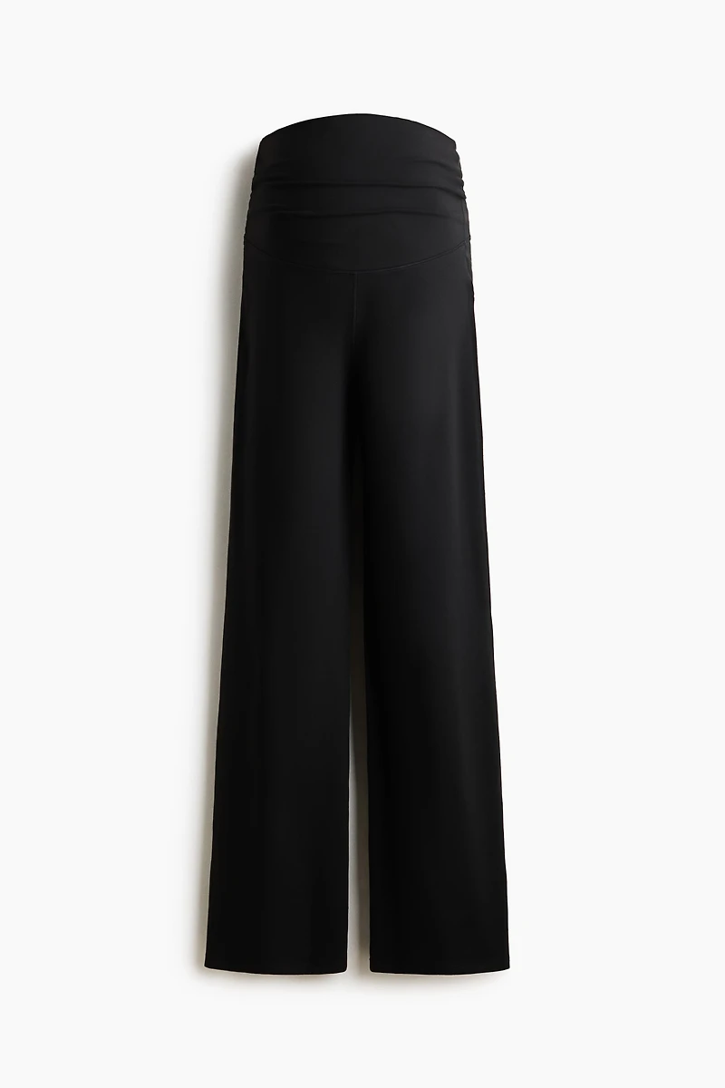 MAMA Wide-Leg Sports Pants