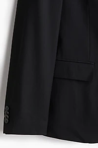 Skinny-Fit Single-Breasted Jacket